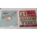 POP MUSIC, signed singles, Doris Day Showtime, The Coasters Yakety Yak(three signatures to blank