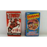 PRIMROSE, complete (2), The Flintstones, Cowboy, each with complete packets (with sliders), VG to