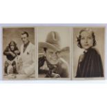 BOYS CINEMA, Art Plate of Famous Stars, missing Joan Blundell, inc. Laurel & hardy, premium size,