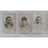 WILLS, Australian & English Cricketers (1911), complete (mixed), Vice-Regal (18) & Capstan backs,