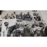 HORSE RACING, original press photos, action shots, 1940s onwards, inc. Joe Mercer, on Hither and
