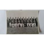 CRICKET, press photos, Australia v England, 1954/5, team photos of NSW (in white) team that played
