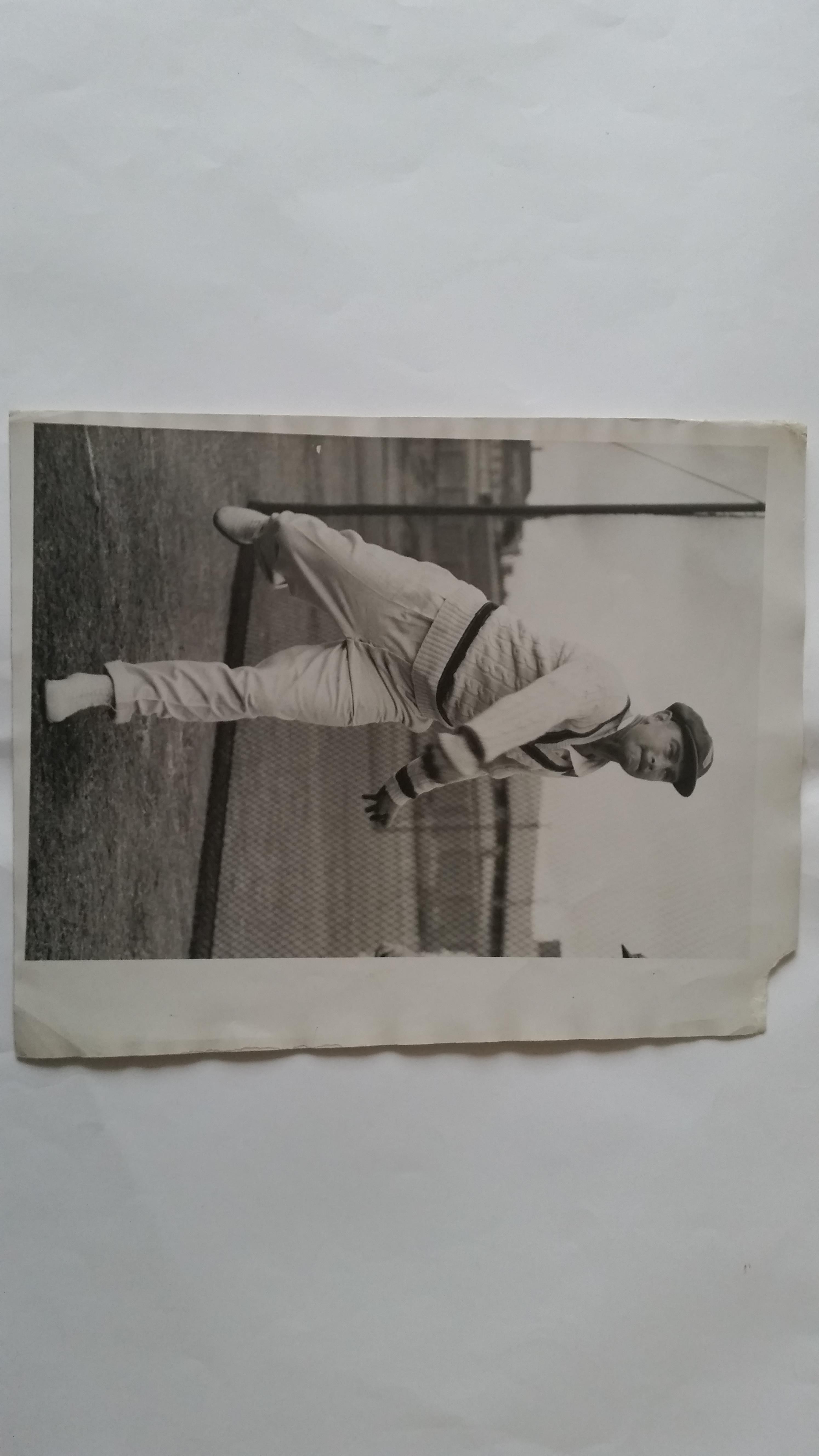 CRICKET, press photos, England v Australia 1948, showing Miller batting in practise laid down to - Image 13 of 14