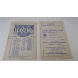 FOOTBALL, Ilford home programmes, 1948/9-1968/9, inc. v Hendon 1948/9, Clapton 1949/50, Tooting &