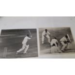 CRICKET, press photos, England v West Indies, 1966, 3rd Test at Trent Bridge, inc. West Indies