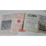 FOOTBALL, programmes for league v non-league in cup matches, 1960s-1970s, inc. Grantham v Swindon