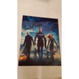 CINEMA, signed colour photo by Samuel L Jackson, promotional image from Captain America - The Winter
