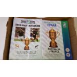 RUGBY UNION, programmes from 1999 World Cup, inc. group matches (14), England v NXZ, Wales v
