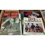 FOOTBALL, Manchester United selection, inc. books, Matt Busby My Story, Manchester United in Europe,