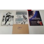 FOOTBALL, signed dinner menu booklets, inc. Scottish Players of the Year (3), 1985 (2 signatures),