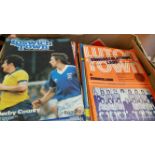 FOOTBALL, programmes, 1970s onwards, inc. Ipswich Town, Luton, West Ham, Oldham, POR, PNE, Southend,