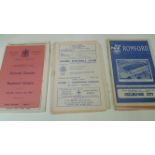 FOOTBALL, non-league programmes, 1960s, inc. Chelmsford City v Hereford 1963/4, Maidstone v