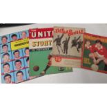 FOOTBALL, Manchester United booklets, inc. Salute to Manchester United (two different), Denis Law,