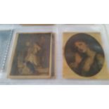 MURATTI, Canvas Masterpieces, complete, large silks, globe backs, EX, 40