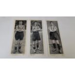 FOOTBALL, signed Topical Times trade cards by Sunderland players, Peter Gallagher, Robert Gurney &