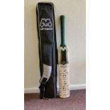 CRICKET, signed OptiMax XS cricket bat by England 2018, all 12 signatures from Test Series v