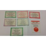 POP MUSIC, tickets, inc. Crazy Cavan (6) 1970s, at The Northover (Bromley), Shakin Stevens, The