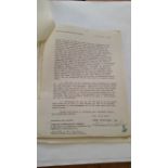 POP MUSIC, signed contract by Dick Clark (Richard W. Clark), 9th July 1958, hiring Louis Hayward &