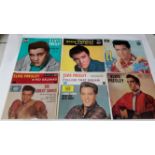 POP MUSIC, EP records, inc. Elvis Presley (8), Jailhouse Rock, Follow That Dream, Loving You,