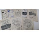 FOOTBALL, Wealdstone home programmes, inc. 1930/1 (3), 1931/2 (2), 1934/5, 1939/40 & 1940/1 etc.,