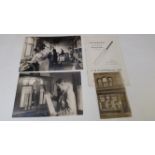 CRICKET, Wainwright selection, inc. catalogue, RP p/c of shopfront; two photos of shop interior (