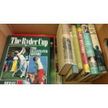 GOLF, mainly hardback editions, inc. Golf is my Game by Bobby Jones, Golf Mixture by Henry