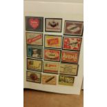 MATCHBOX LABELS, Dutch selection, post-WWII, box & packet issues, home & export markets, inc. part