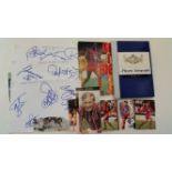 FOOTBALL, Crystal Palace, signed selection, inc. album pages, trade cards, magazine photos etc.,