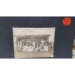 CRICKET, original group photo, New Zealand CC v NSW Tourists, 1890, showing players & families