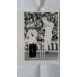 CRICKET, press photos, England v Australia 1981, showing Marsh dropping Boycott off Lillee &