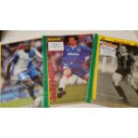 FOOTBALL, signed photos, magazine photos etc., inc. Bobby McDonald, Terry McDermott, Megson,