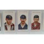 WILLS, Cricketers (1908), complete, mixed S, with variations for Nos. 2 & 5, G to VG, 50 + 2