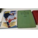 FOOTBALL, hardback editions, 1930s-1950s, inc. Football Encyclopaedia by Johnston, Boys Book of