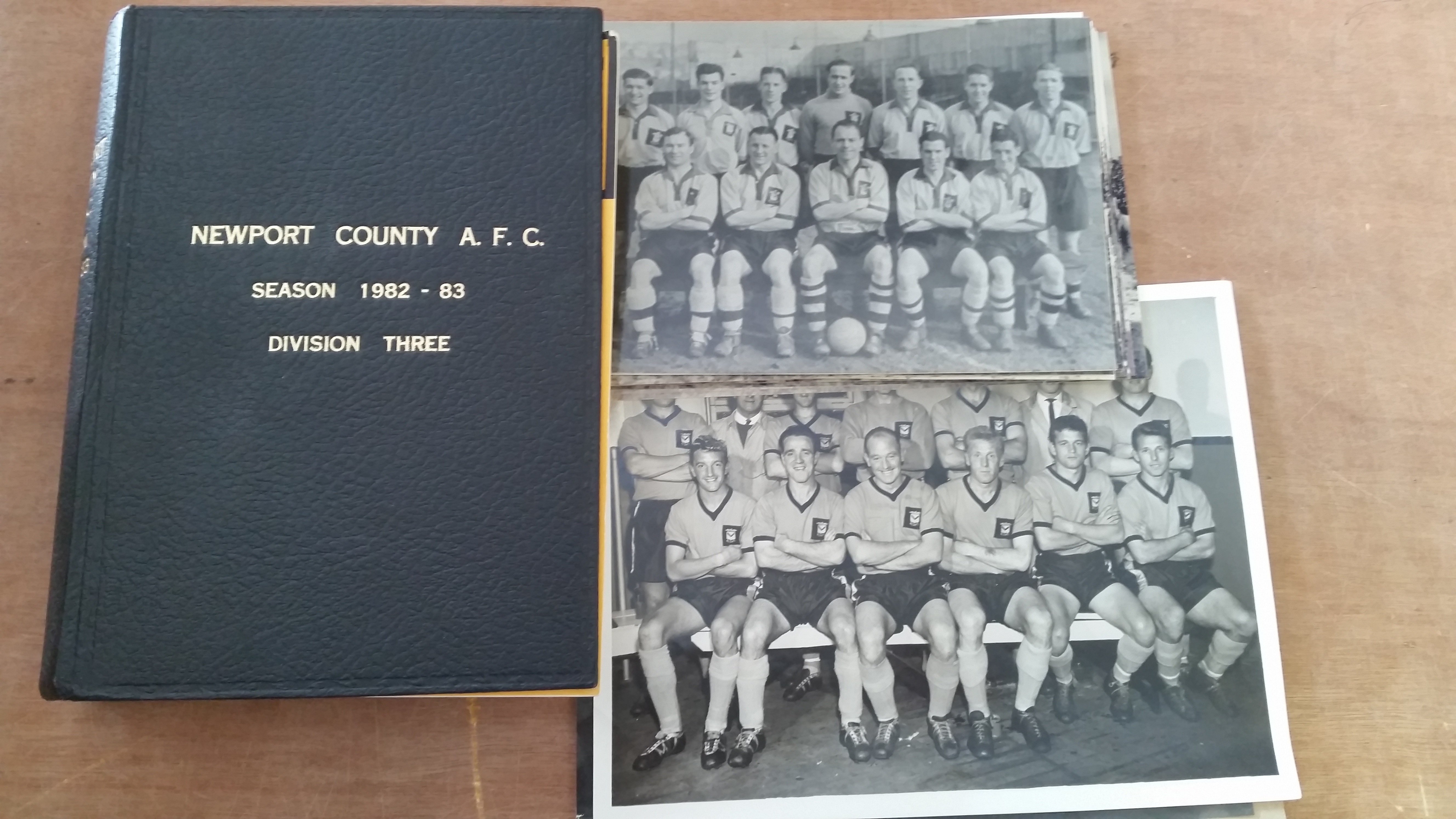 FOOTBALL, Newport County selection, inc. 1982/3 home programmes, 32 issues in bound volume, v