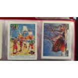 THOMSON, part sets with duplication, inc. Famous Ships, Football Stars, Motorcycles, Wonders of