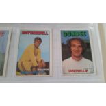 A. & B.C. GUM, 1972 Footballers (1-89), complete, Scottish, VG to EX, 89