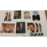 POP MUSIC, signed promotional cards etc., inc. Steve Hackett, Cheryl Baker, Sonia, Peter Sarstedt,