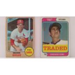 BASEBALL, Topps odds, mainly 1960s, G to VG, 30*