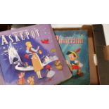 DENMARK, laid down albums, Rich & Danmark, inc. many Disney, Askepot, Peter Pan, Pinocchio, Alice in