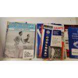FOOTBALL, programmes, selection, mainly 1960s, inc. Sheffield Wednesday, Arsenal, Chelsea,