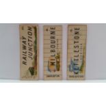 RAILWAY, card game, Cities & Towns, with vignettes of views or industries, 82 x 28mm, anon.,