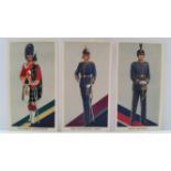 MILITARY, complete (4), UK Officers Full Dress, Players Regimental Uniforms 1st, Walters Some Cap