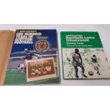 FOOTBALL, signed books, inc. 100 Years of Scottish Football (signed by John McPhail & one other),