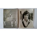 CRICKET, press photos, Australia in England, 1972, showing Dennis Lillee h/s at Lord's practice,