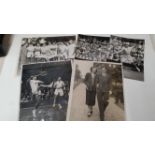 TENNIS, press photos, 1940s, inc. Wimbledon actions shots (4), Parker, GE Brown, Fannin, Motram &