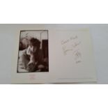 POP MUSIC, Rolling Stones, signed greetings card by Ronnie Wood, issue for Ronnie's Art Works, dated