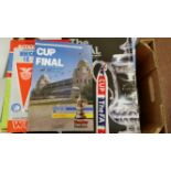 FOOTBALL, programmes, Big Match editions, Cup Finals & semi-finals, mainly at Wembley, a few