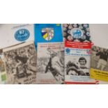 FOOTBALL, programmes, foreign club matches, 1960s-1980s, inc. Dukla Prague v Valleta 1963, AIK v