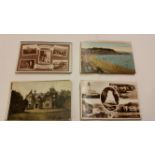 POSTCARDS, topographical, Yorkshire, inc. South Bay Scarborough, churches, Knaresborough, parks