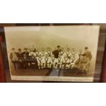 FOOTBALL, team photo, Clapton Orient 1923/4, names to lower white border, photo by Ludford, 11 x